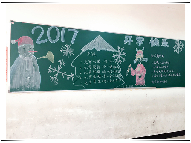 南昌现代外国语学校(象湖校区) 开展了新学期黑板报评比活动